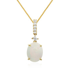 Collar en oro con Ópalo Welo AAA