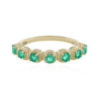 Anillo en oro con Esmeralda de Zambia (Adela Gold)