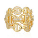 Anillo en plata con Topacio blanco (M de Luca)