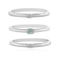 Anillo en plata con Zircón de Ratanak Kirí