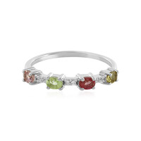 Anillo en plata con Turmalina