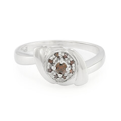 Anillo en plata con Diamante fantasía