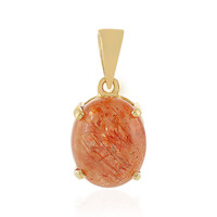 Colgante en plata con Piedra del sol