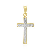 Colgante en plata con Diamante PK1 (I)
