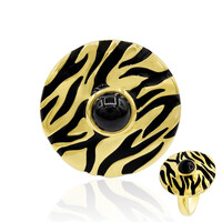 Anillo en plata con Ónix negro