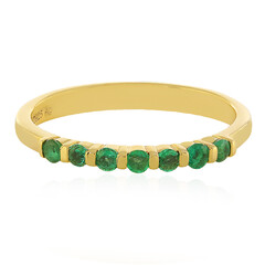 Anillo en plata con Esmeralda de Colombia