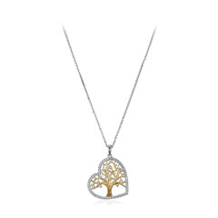Collar en plata con Zircón