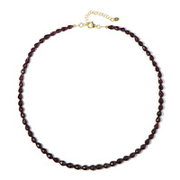 Collar en plata con Rodolita de Rajastán