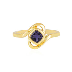Anillo en plata con Iolita