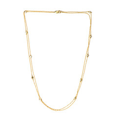 Collar en plata con Diamante I3 (J)