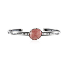 Brazalete en plata con Rodocrosita (Desert Chic)