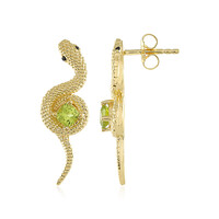 Pendientes en plata con Peridoto