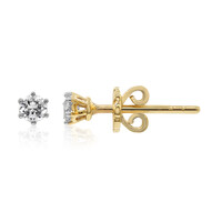 Pendientes en oro con Diamante SI1 (G)