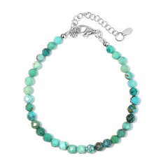 Brazalete en plata con Turquesa