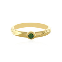 Anillo en plata con Diamante I3 verde