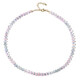 Collar en plata con Berilo fantasía (Riya)