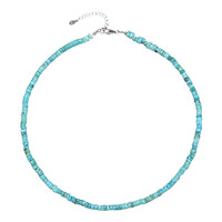 Collar en plata con Turquesa