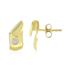 Pendientes en oro con Diamante limpio a lupa F (LUCENT DIAMONDS)