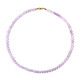 Collar en plata con Amatista Rosa de Francia