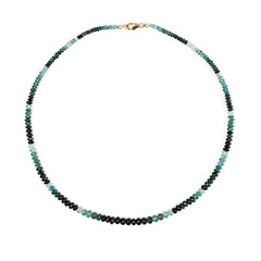 Collar en oro con Indicolita