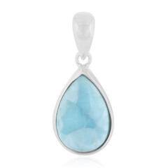 Colgante en plata con Larimar