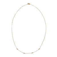 Collar en oro con Diamante limpio a lupa F (LUCENT DIAMONDS)