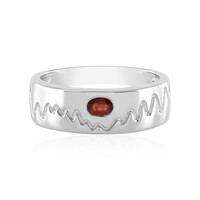 Anillo en plata con Rubí de Tanzania (de Melo)