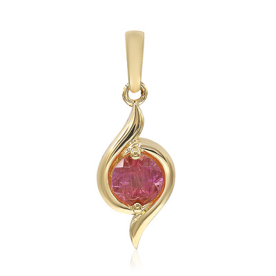 Colgante en oro con Pezzottaita