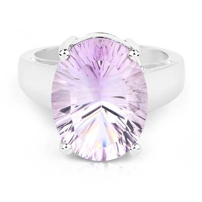 Anillo en plata con Amatista Rosa de Francia