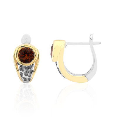 Pendientes en plata con Citrino de Madeira (Remy Rotenier)