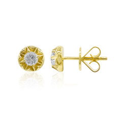 Pendientes en oro con Diamante VS1 (F) (adamantes [!])