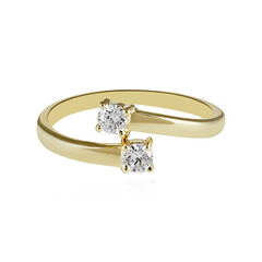 Anillo en oro con Diamante limpio a lupa F (LUCENT DIAMONDS)