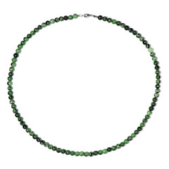 Collar en plata con Rubí Zoisite