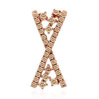 Colgante en oro con Diamante rosa de Francia de Argyle SI1