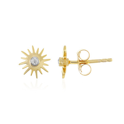 Pendientes en plata con Zircón