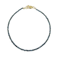 Brazalete en oro con Diamante azul (CUSTODANA)