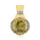 Colgante en oro con Esfalerita de Bulgaria
