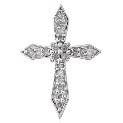 Colgante en plata con Diamante I2 (I)