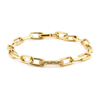 Brazalete en plata con Diamante I3 (I)