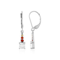 Pendientes en plata con Zircón