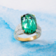 Anillo en oro con Indicolita (AMAYANI)