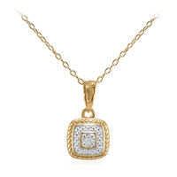 Collar en plata con Diamante I3 (I)