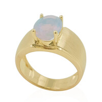 Anillo en oro con Ópalo Welo AAA (de Melo)