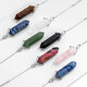 Collar en plata con Aventurina verde
