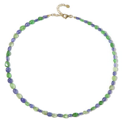 Collar en plata con Tanzanita