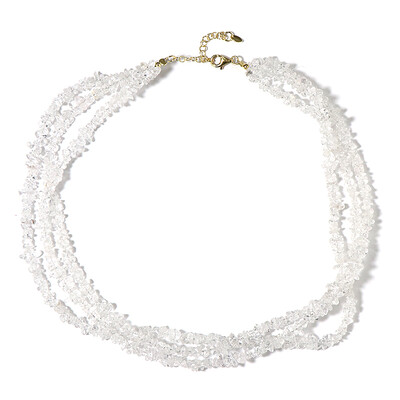 Collar en plata con Cuarzo blanco