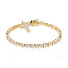 Brazalete en latón con Diamante I3 (I) (Juwelo Style)