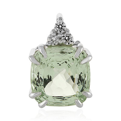 Colgante en plata con Amatista verde (PHANTASIA)