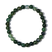 Brazalete con Ágata de musgo