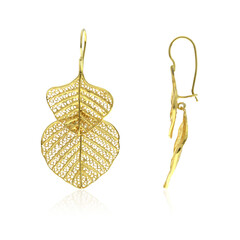Pendientes en plata (Joias do Paraíso)